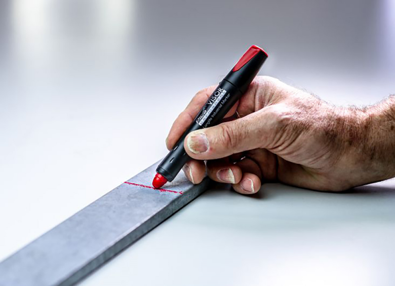 Pica 990/52 VISOR Markeerstift - Permanent - Wit - Detailed view of the product