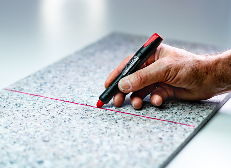 Pica 990/52 VISOR Markeerstift - Permanent - Wit - Detailed view of the product