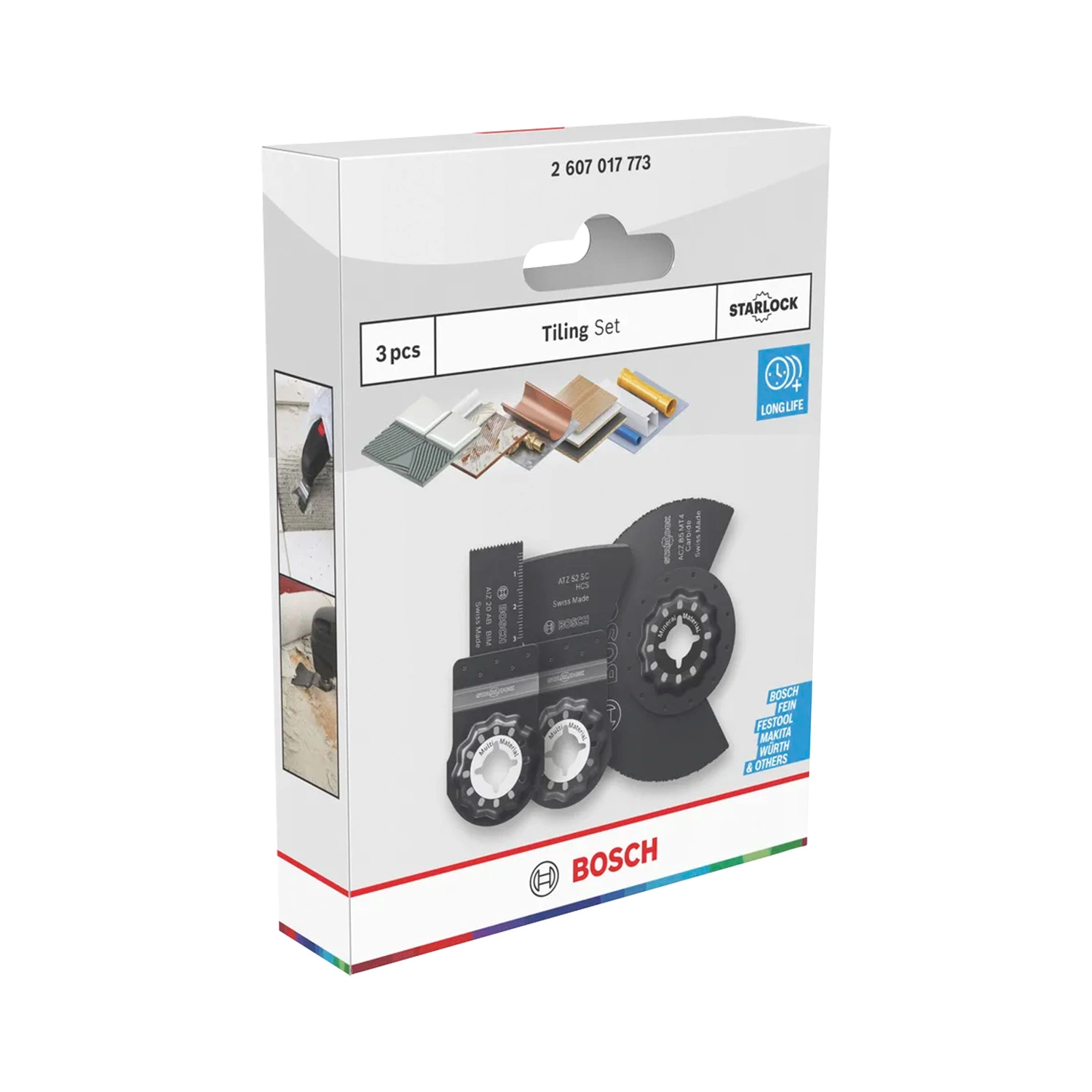 Bosch Tile 3-delige Zaagbladenset thumbnail 2