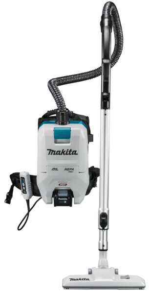 Makita VC008GM201 40V Max Li-Ion Accu Rugstofzuiger Set (2x 4,0Ah) - 180mbar - Detailed view of the product