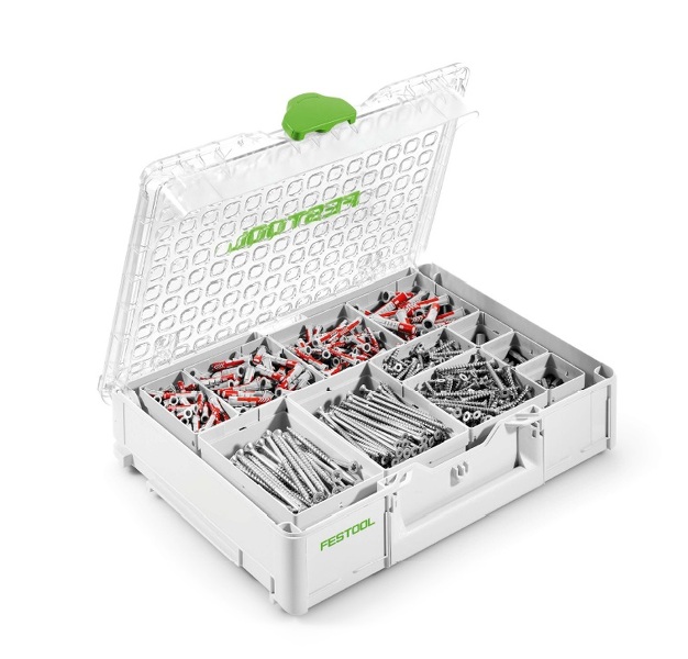 Festool SYS3 ORG M 89 SD Systainer Organizer (gevuld) - 577353