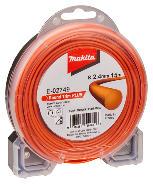 Makita E-02749 Maaidraad - 2,4X15M - Rond - Detailed view of the product
