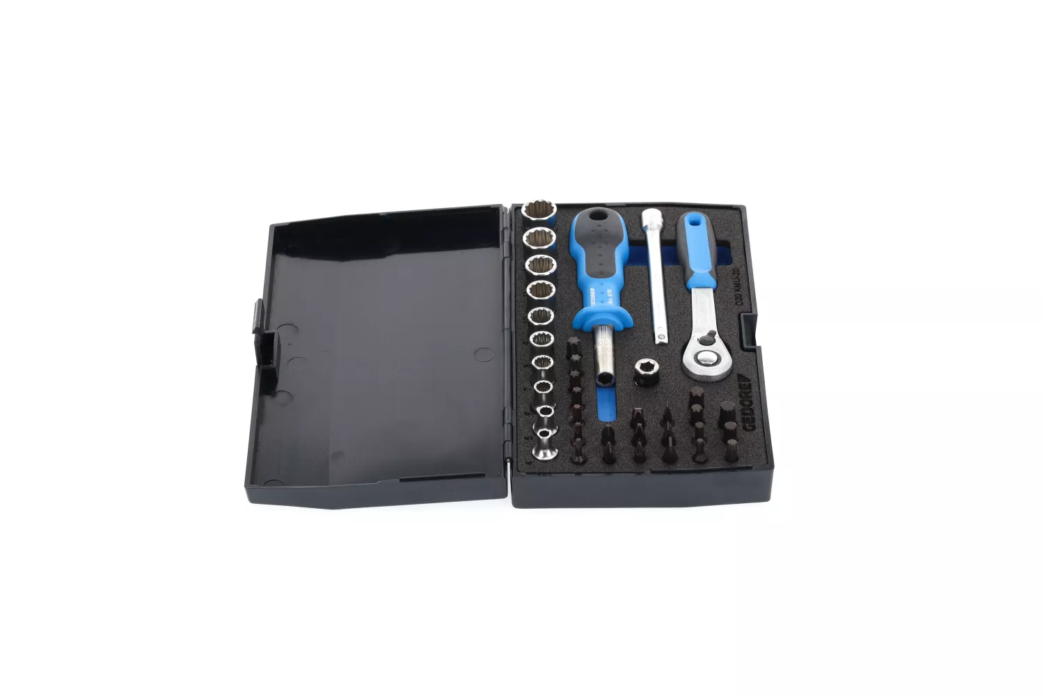 Gedore D 20 KMU-20 37-delige Dopsleutelset 1/4" thumbnail 3