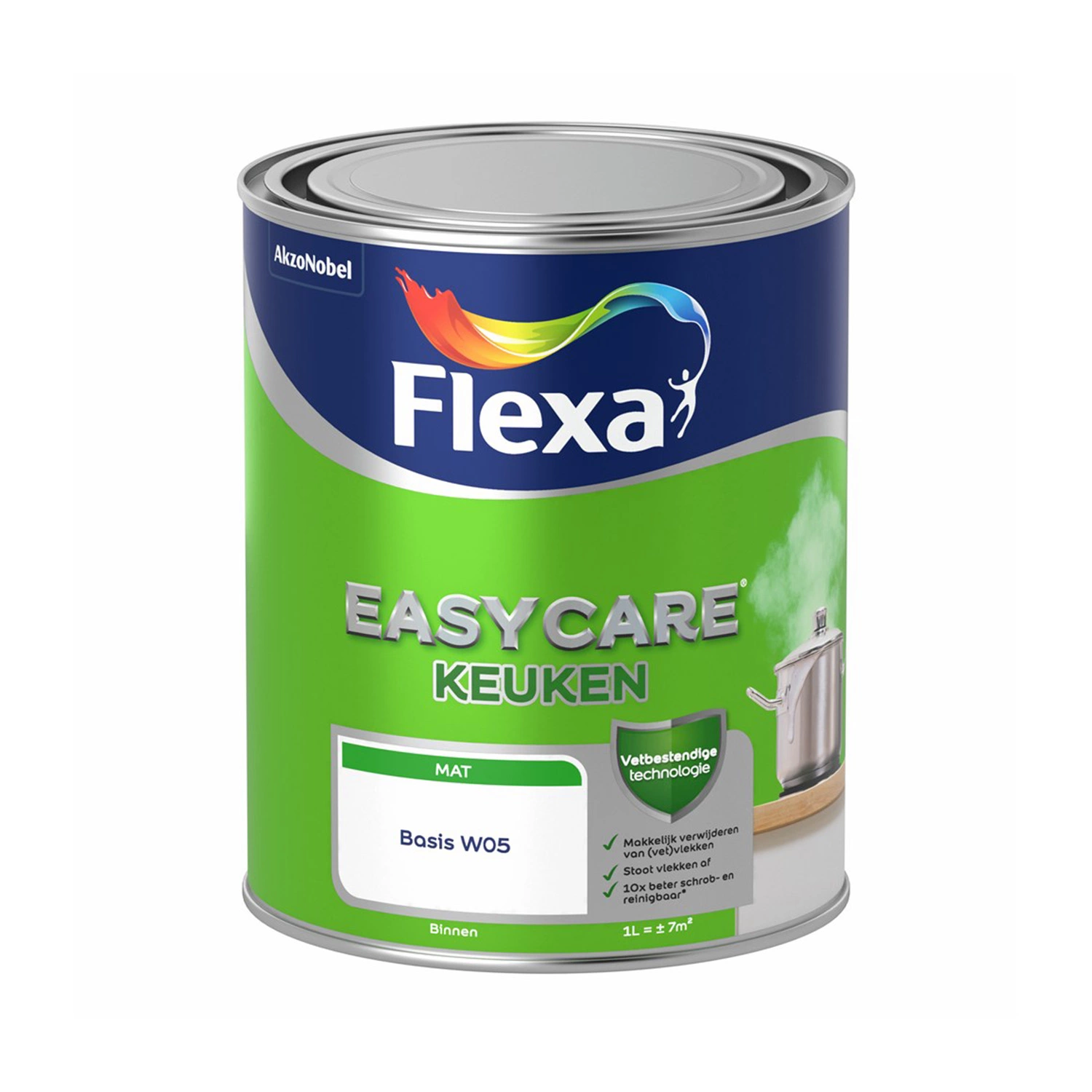 Flexa Easycare Muurverf Mat - Keuken - 1L afbeelding