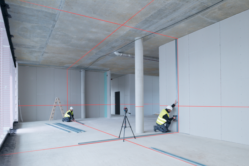 Bosch GLL 3-80 Kruislijnlaser In Koffer - 40m - Detailed view of the product