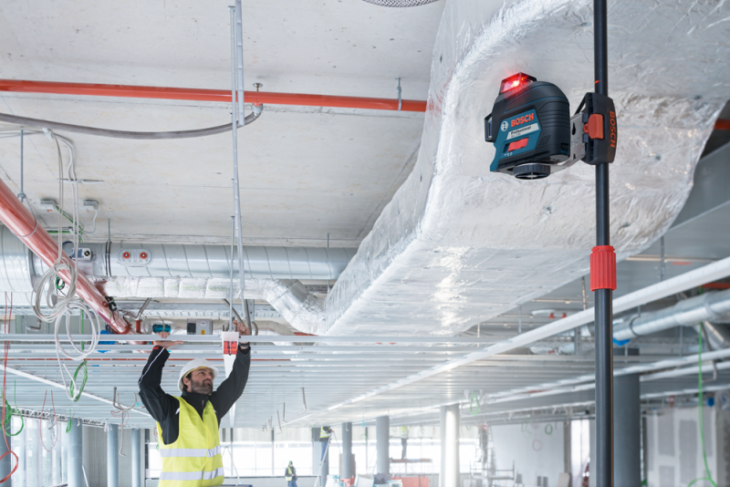Bosch GLL 3-80 Kruislijnlaser In Koffer - 40m - Detailed view of the product