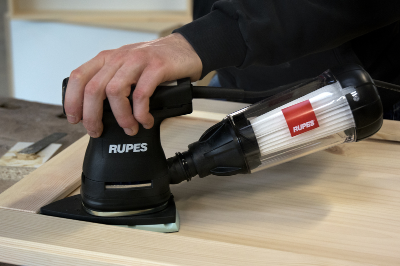 Rupes RU-LS71TE/BOX Delta Schuurmachine In Systainer - 200W - 2mm - Detailed view of the product