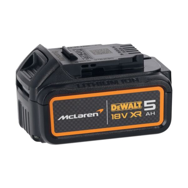 DeWALT DCD85MP2T McLaren 18V Li-ion Accu Klopboor-/schroemachine Set (2x 5.0Ah Accu) In TSTAK - Detailed view of the product