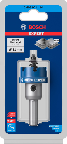 Bosch 2608901414 EXPERT Sheet Metaal Gatzaag - 31mm - Detailed view of the product
