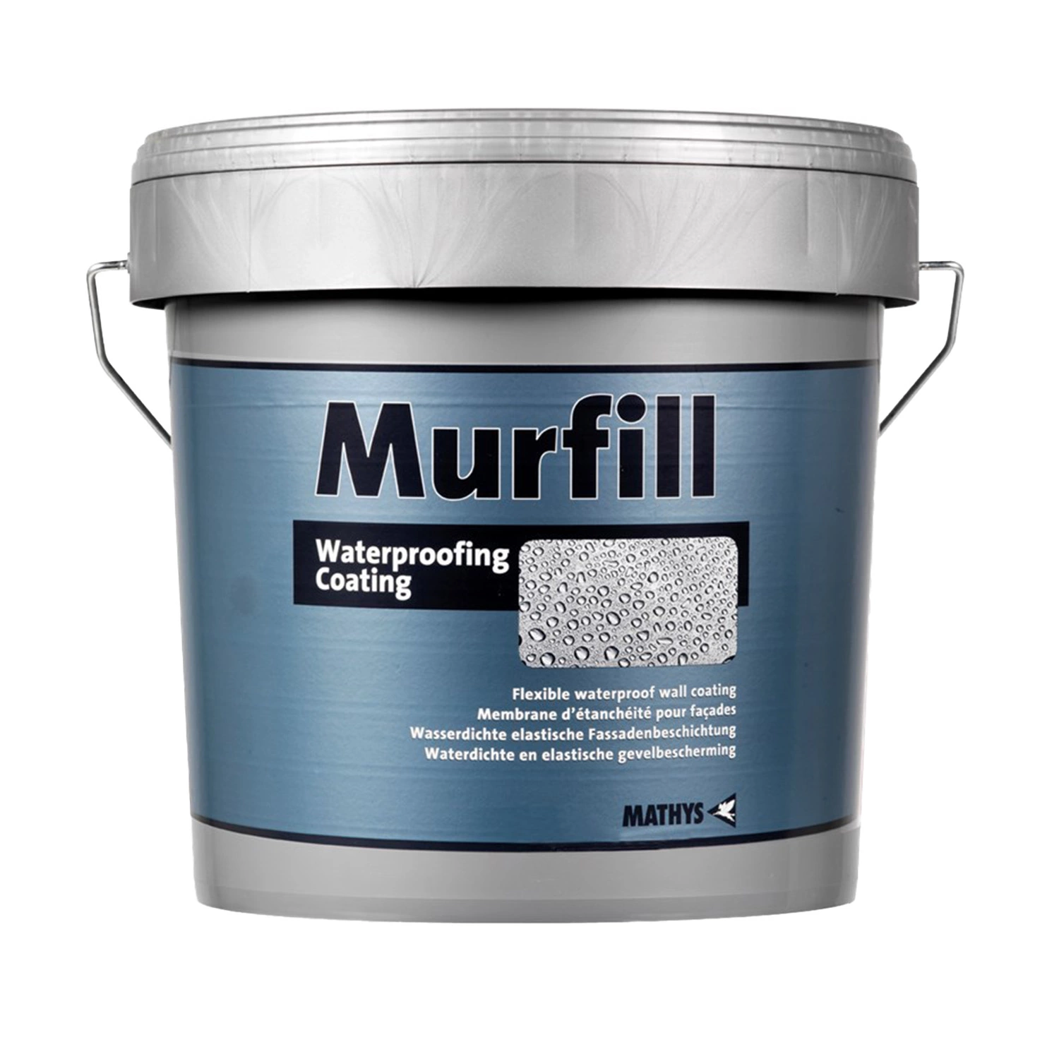Mathys Murfill Waterproofing Muurverf Voor Buiten - Op Kleur Gemengd - 1Kg
