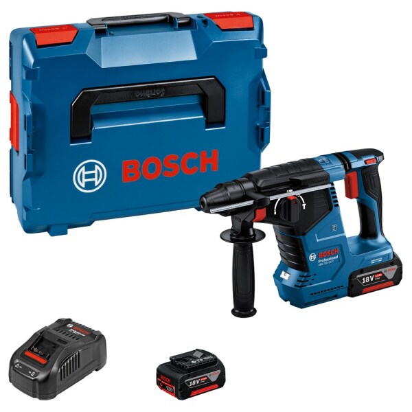 Bosch GBH 18V-24 C 18V Li-ion Accu Boorhamer Set (2x 5.0Ah) In L-Boxx - 2,4J - 30mm
