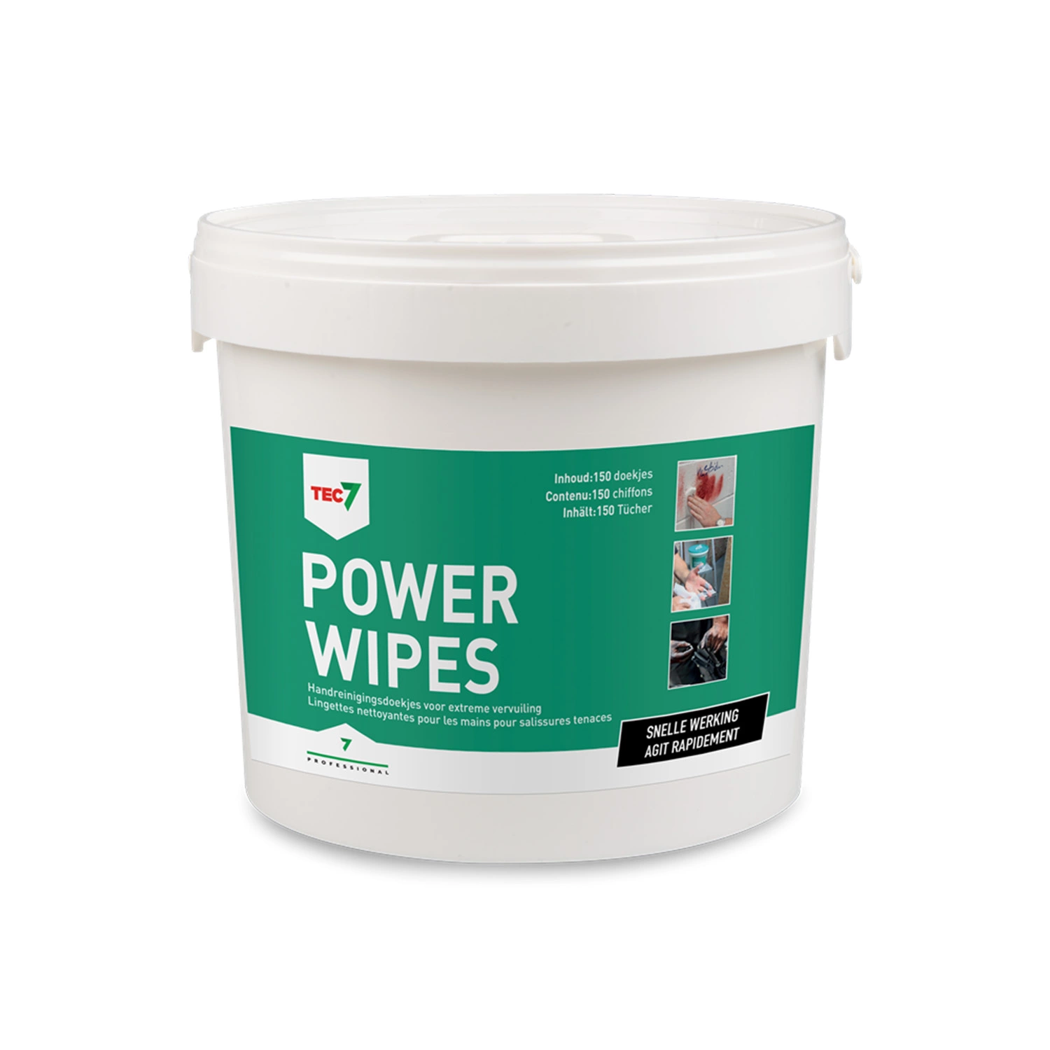 TEC7 Powerwipes Emmer (150st)