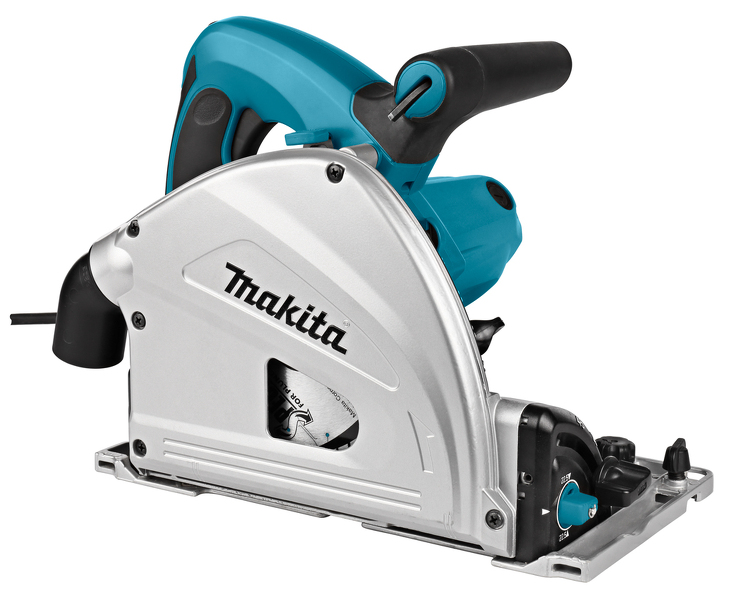 Makita SP6000J1X Invalzaag Incl. Geleiderail En Foudraal In Mbox - 1300W - 165mm - Detailed view of the product