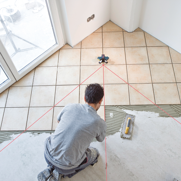 Bosch GTL 3 Tegellaser In Tas - 20m - Detailed view of the product