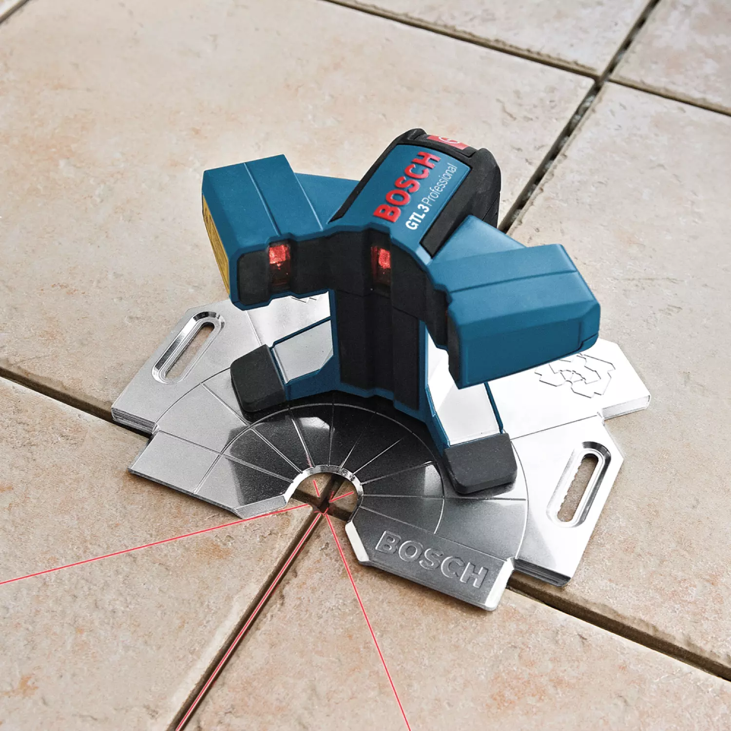 Bosch GTL 3 Tegellaser In Tas - 20m thumbnail 3