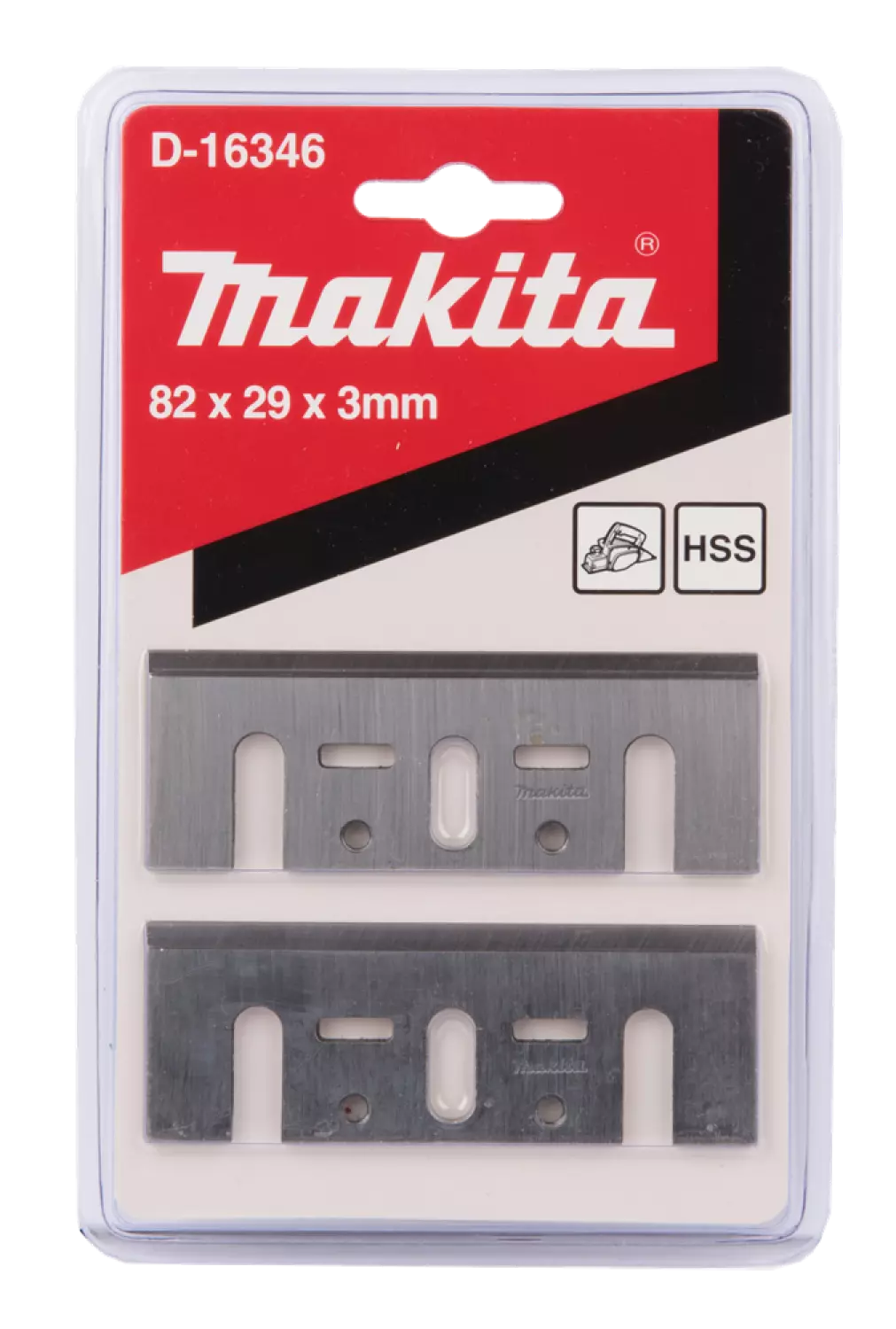 Makita D-16346 HSS Schaafbeitels - 82mm (2st)