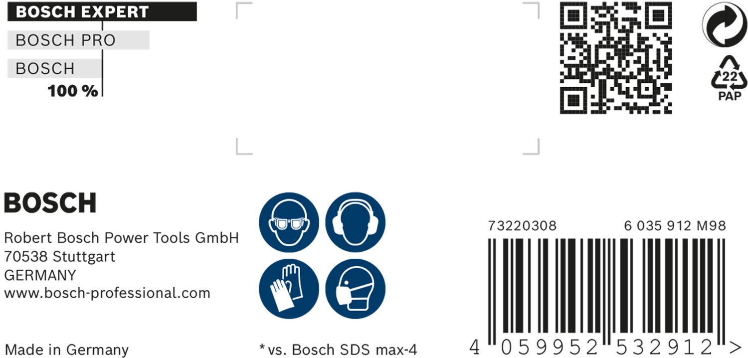 Bosch 2608900217 EXPERT Hamerboor SDS Max-8X - 16x800x940mm thumbnail 3