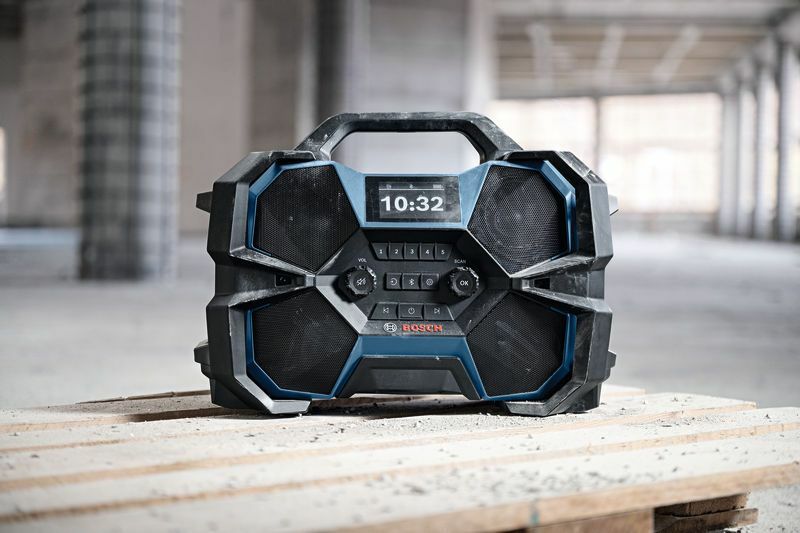 Bosch GPB 18VH-6 SRC 12V / 18V Accu Bouwradio (met Oplaadfunctie) - DAB+ - Bluetooth - Detailed view of the product