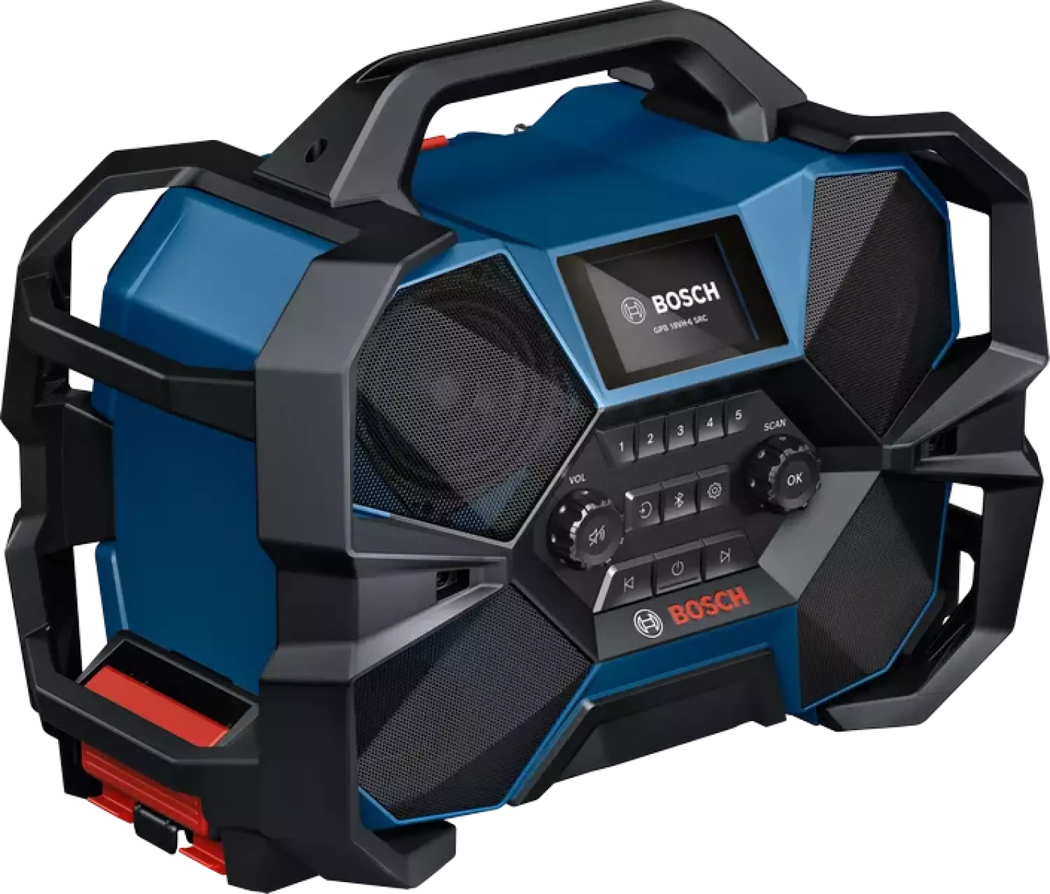 Bosch GPB 18VH-6 SRC 12V / 18V Accu Bouwradio (met Oplaadfunctie) - DAB+ - Bluetooth