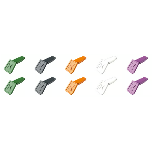 Knipex 00 61 10 C V02 ColorCode Clips Kleurenmix 2 (10st)
