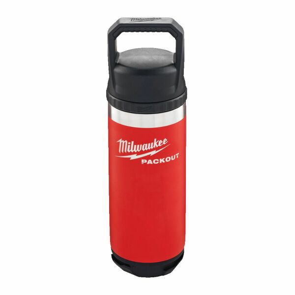 Milwaukee PACKOUT™ 532 ml fles met deksel rood - 4932493991