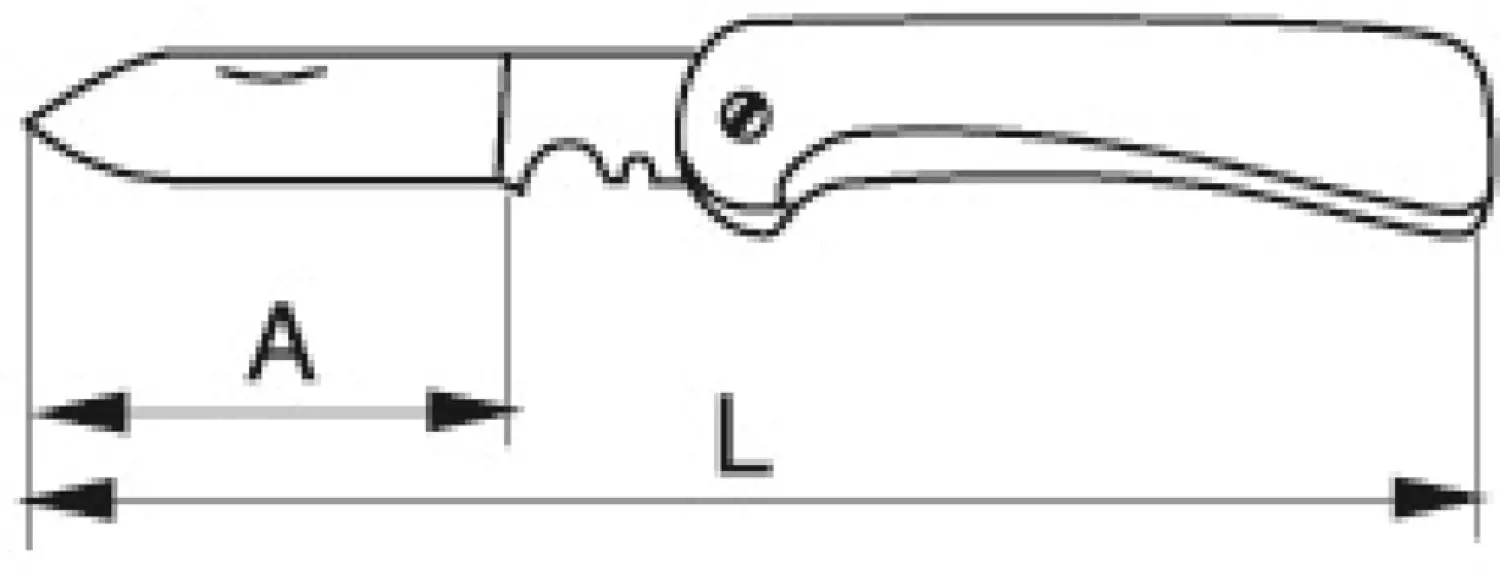Bahco 1446 Universeelmes - 100mm thumbnail 3