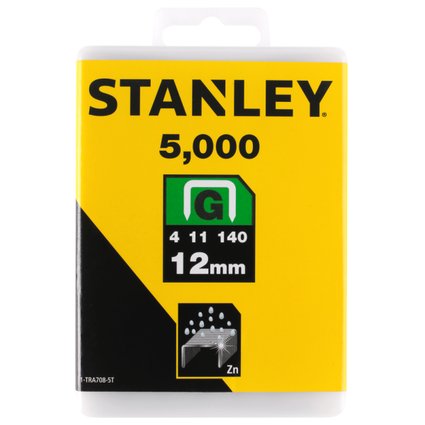 Stanley 1-TRA708-5T Heavy Duty Nieten - G Type - 12mm (5000st) - Detailed view of the product