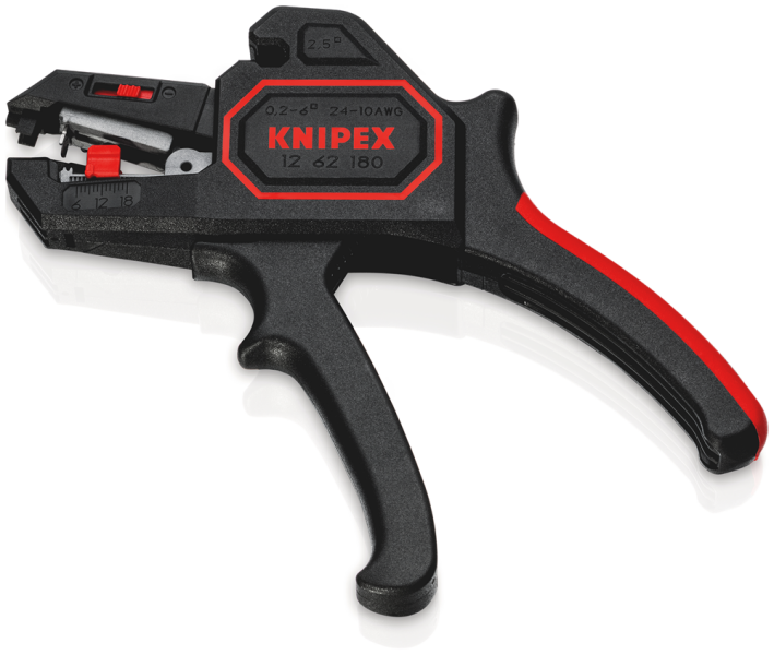 Knipex 1262180 Afstriptang - Zelfinstellend - 180mm - Detailed view of the product