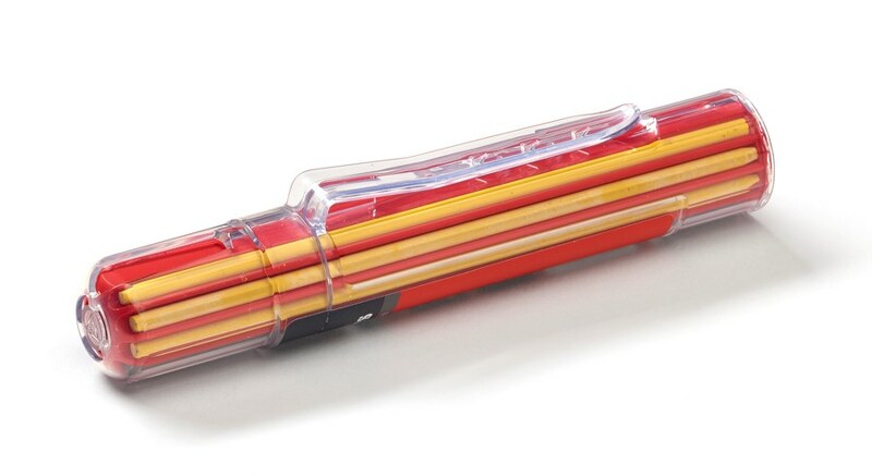 Hultafors HRD GRY Markeerpotlood Navulling (10st) - Grijs, Rood En Geel - Detailed view of the product