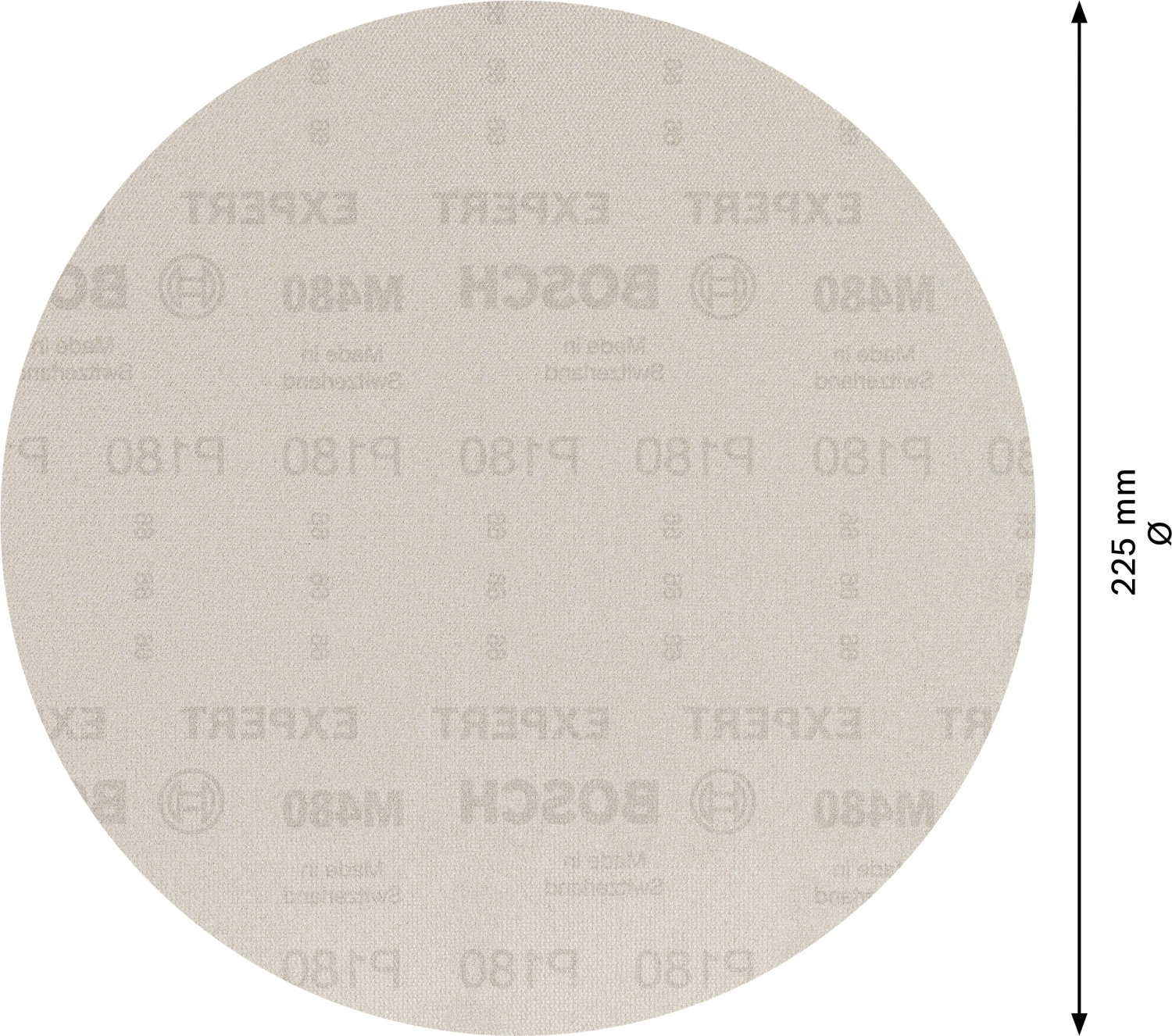 Bosch 2608900711 EXPERT M480 Schuurnet Best For Wood And Paint - 225mm, K180, 25st thumbnail 4