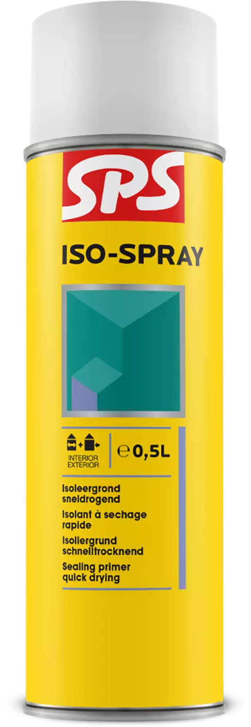 SPS Iso-Spray Isoleermiddel - Wit - 0,5L