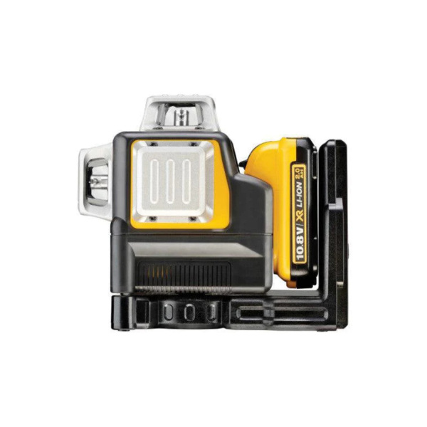 DeWALT DCE089D1GTRI 10.8V Li-Ion Accu Kruislijnlaser In Koffer (1x 2,0Ah Accu) + Statief - 30m - Detailed view of the product
