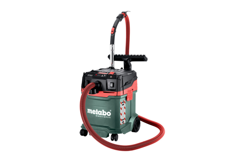 Metabo AS 36-18 H 30 PC-CC 18V Li-ion Accu Bouwstofzuiger Incl. Cordless Control - H-klasse - 30L - Default image for the product