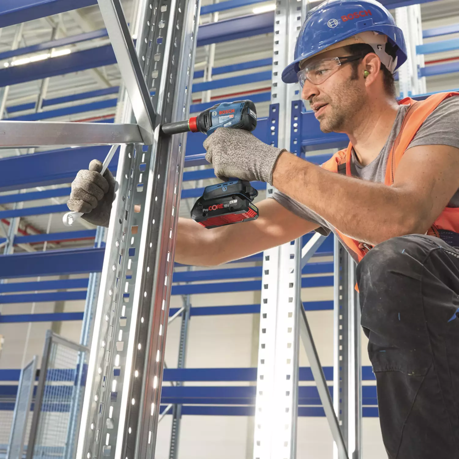 Bosch GDX 18V-210 C 18V Li-ion Accu Draaislagmoeraanzetter Body In L-Boxx - 210Nm thumbnail 4