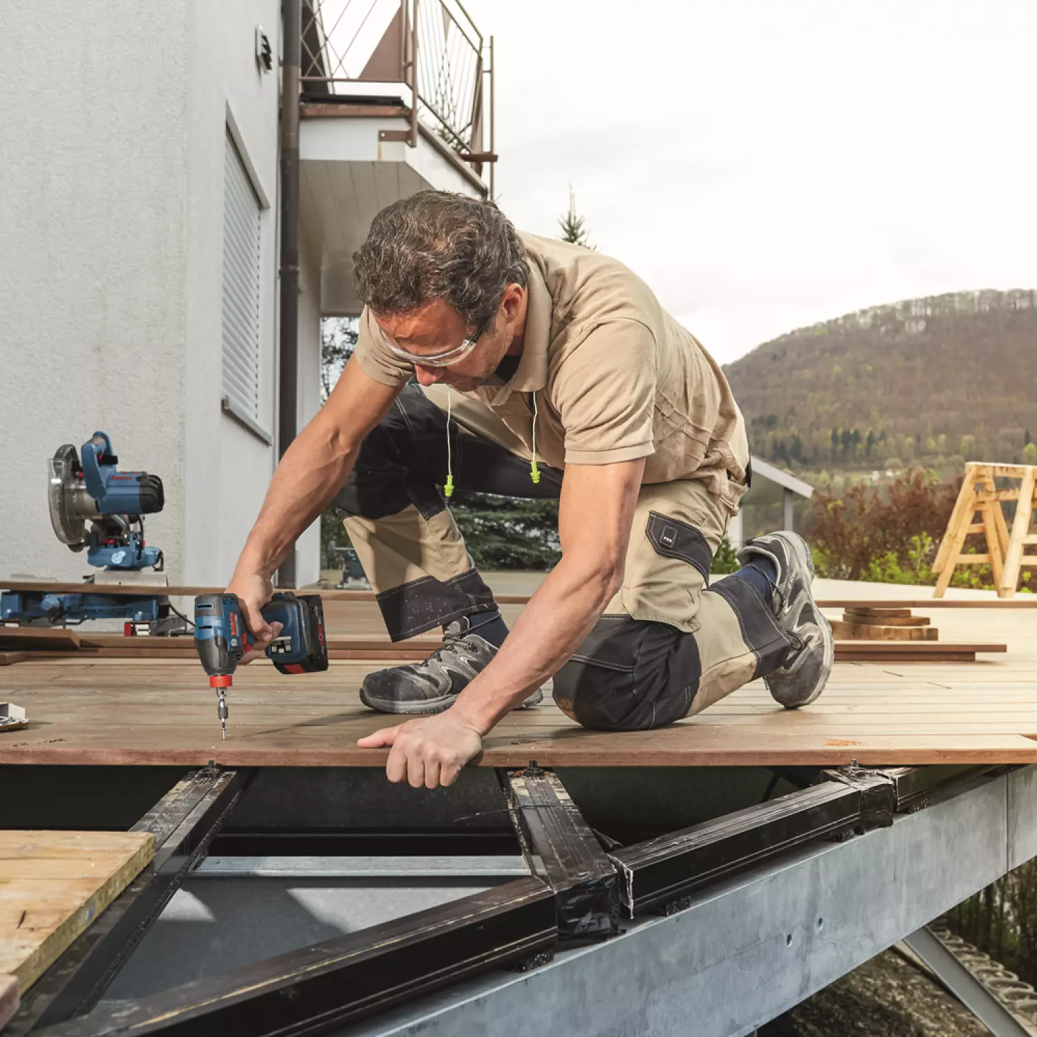 Bosch GDX 18V-210 C 18V Li-ion Accu Draaislagmoeraanzetter Body In L-Boxx - 210Nm thumbnail 3