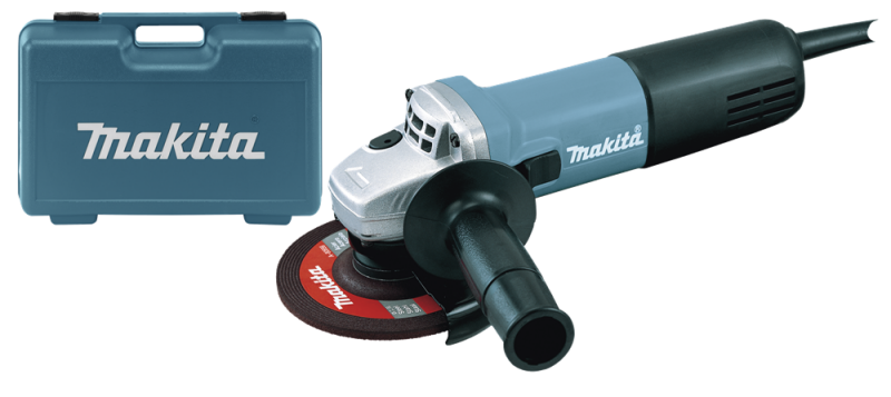 Makita 9558HNRGK Haakse Slijper In Koffer - 840W - 125mm - Detailed view of the product