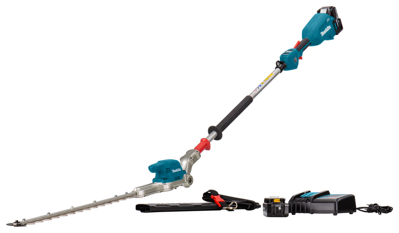 Makita DUN500WRTE LXT 18V Li-Ion Accu Stokheggenschaar Set (2x 5,0Ah) - 500 Mm - Koolborstelloos EAN: 88381894739