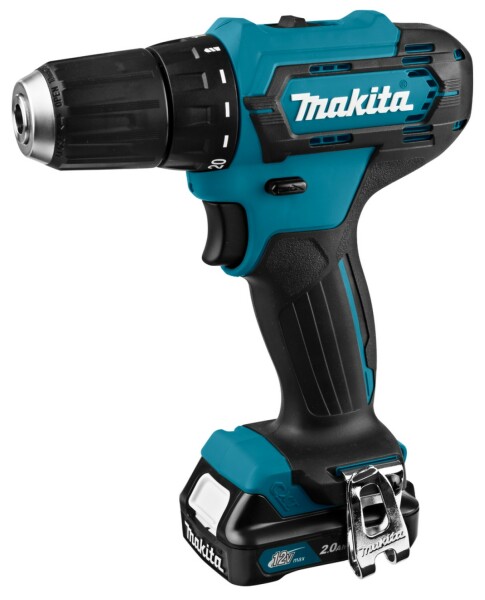 Makita DF333DSA 12V Max Li-Ion Accu Boor-/schroefmachine Set (1x 2.0Ah Accu) In Mbox - Detailed view of the product