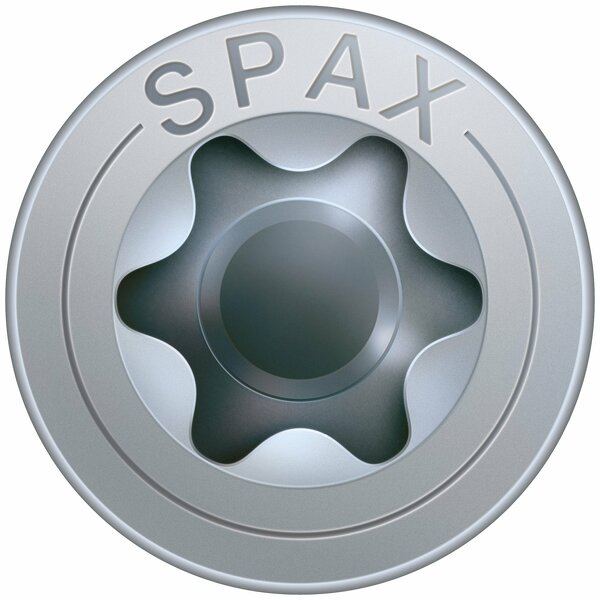 SPAX Universele Schroeven Verzonken Kop - Deeldraad - T20 - 5.0x50 Mm (200st) - Detailed view of the product
