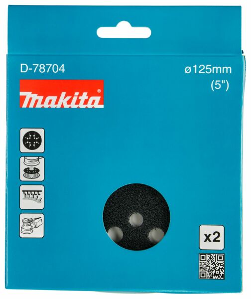 Makita D-78704 Beschermpad - 125mm - 2st - Detailed view of the product