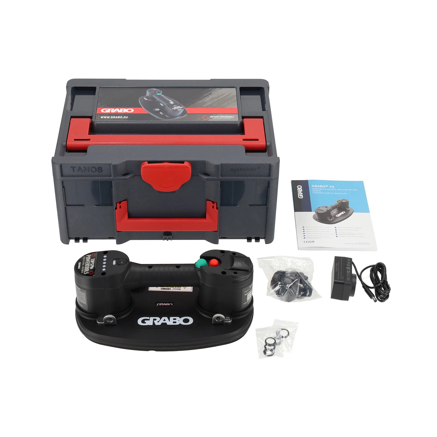 Grabo Plus Elektrische Vacuümhandzuiger - 120kg - In Systainer afbeelding