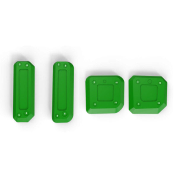 TEC7 Perfect Finish 4-delige Afstrijkset Voor Voegen - Detailed view of the product