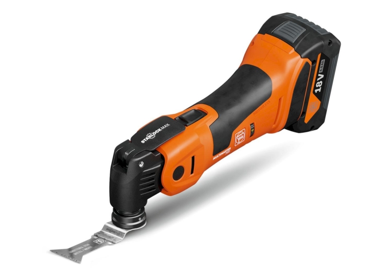 Fein AMM700 Multimaster Max Top 18V Li-ion Accu Multitool Body In L-Boxx Incl. 60-Delige Accessoires Set - Detailed view of the product