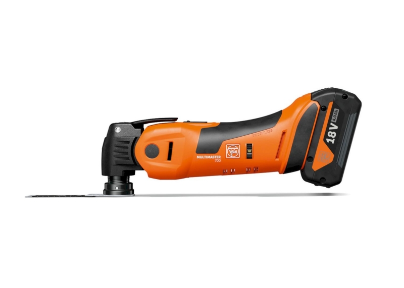 Fein AMM700 Multimaster Max Top 18V Li-ion Accu Multitool Body In L-Boxx Incl. 60-Delige Accessoires Set - Detailed view of the product