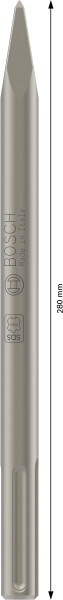 Bosch 1618600023 SDS-max Puntbeitel - 280mm - Detailed view of the product