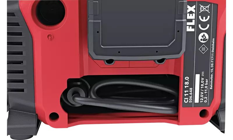 Flex CI 11 18.0 Li-ion Accu Compressor Body - 12V / 18V - Detailed view of the product