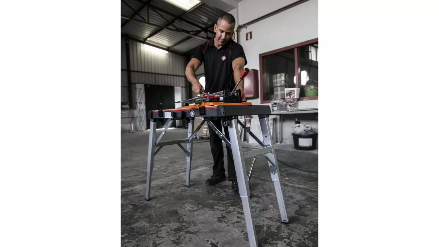 Rubi 4-in-1 opvouwbare werktafel