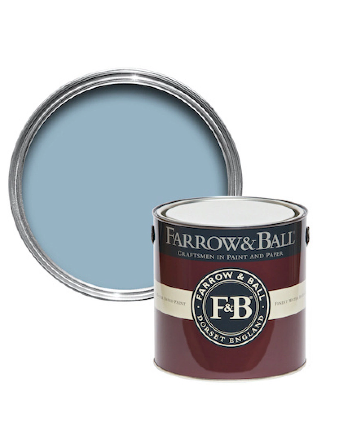 Farrow&Ball Modern Eggshell Lulworth Blue No.89 - 2.5L