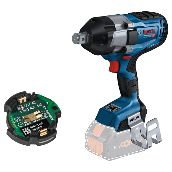 Bosch GDS 18V-1050 HC 18V Li-Ion Accu BiTurbo Slagmoeraanzetter Body Incl. Bluetooth Module In L-Boxx - 1050Nm - Koolborstelloos - Detailed view of the product