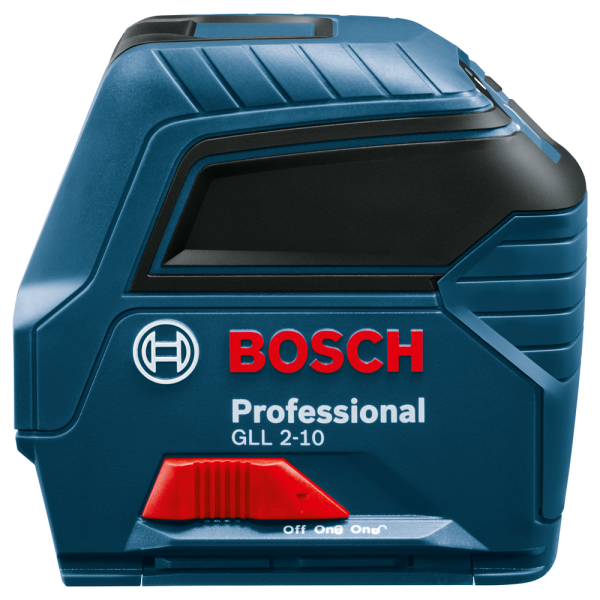 Bosch GLL 2-10 Kruislijnlaser In Tas - Rood - 10m - Detailed view of the product